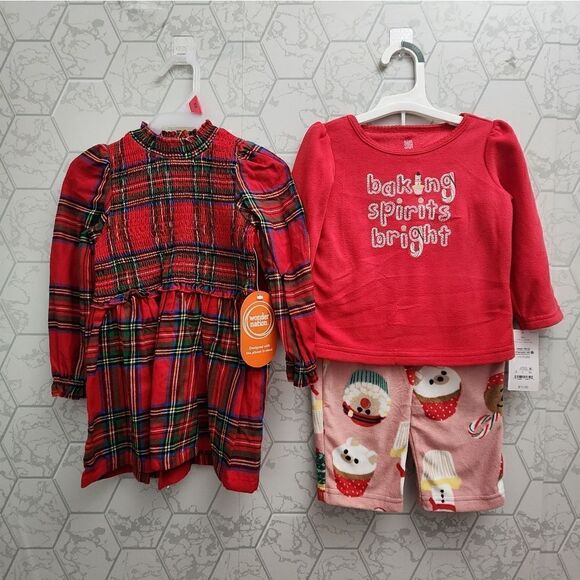 Nwt Girls Christmas Bundle - Picture 1 of 6